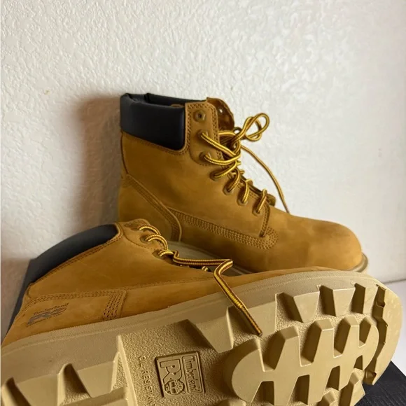 Timberland PRO Men's Tan Work Boots - Picture 4 of 7